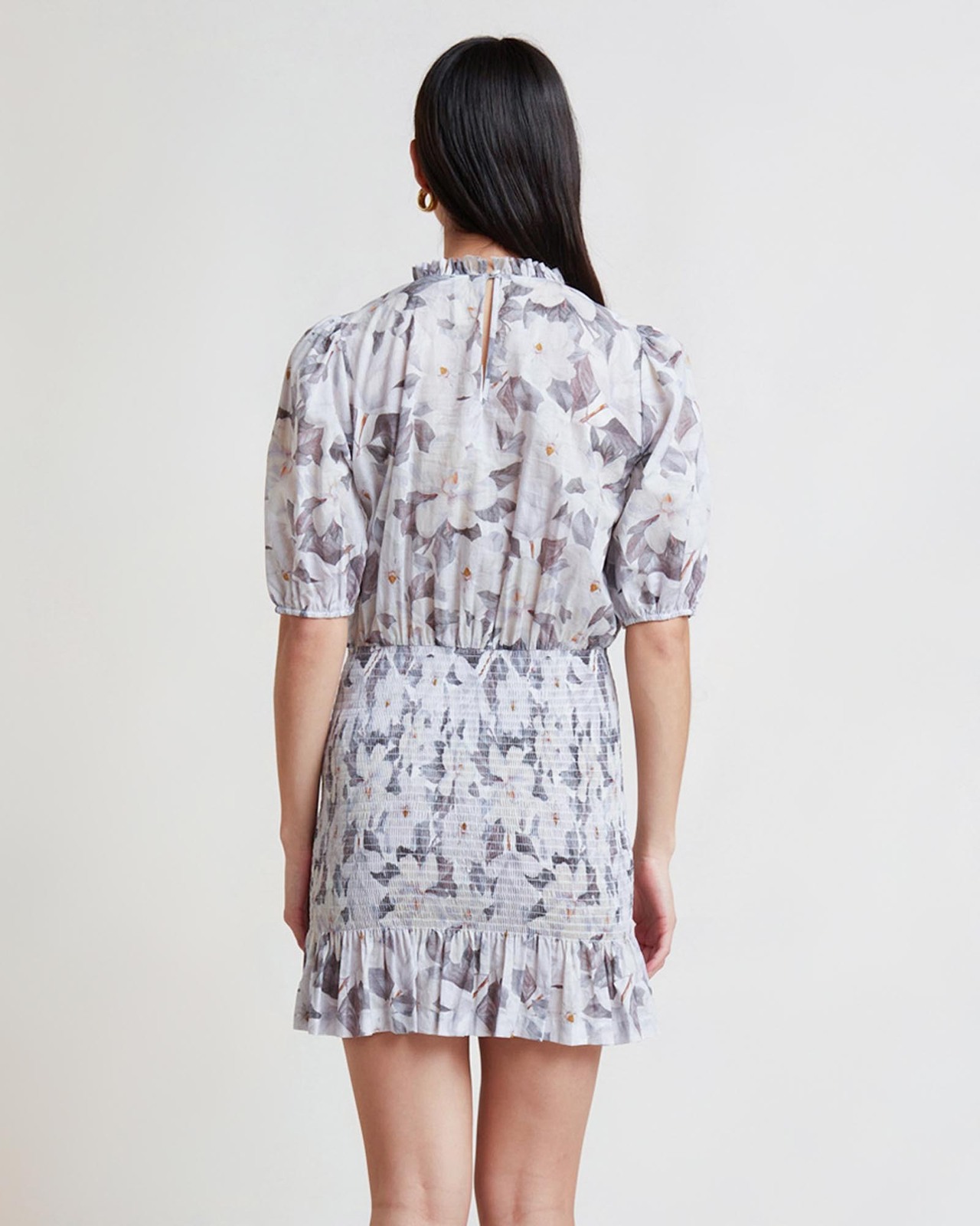 Gardenia Cotton Mini Dress Size 6