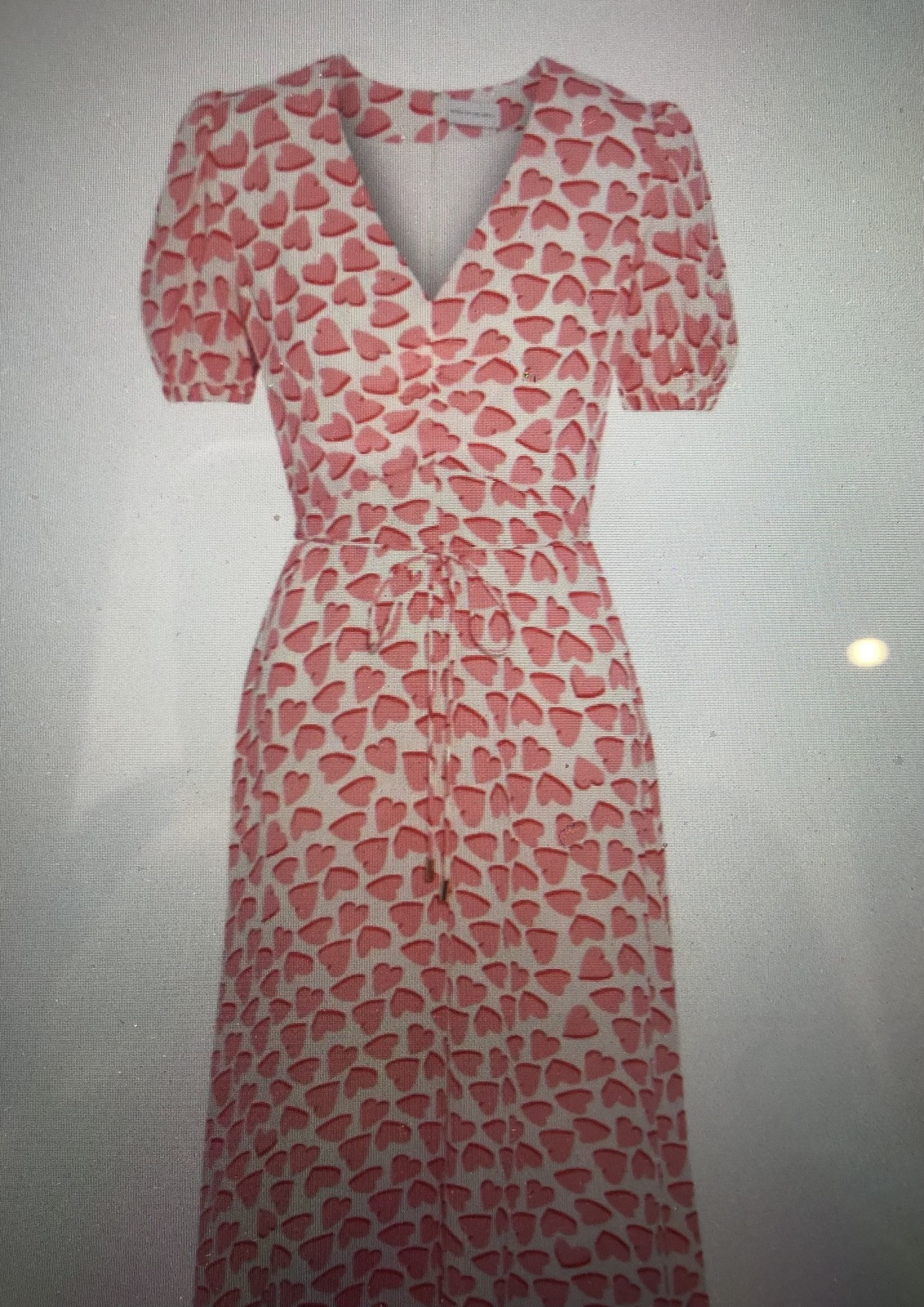 Hotel Beau Printed Crepe Midi Dress 