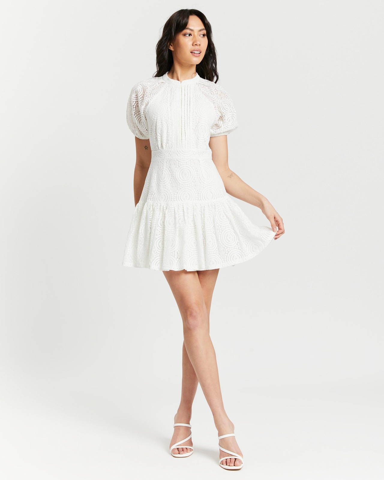 Emilia Lace Mini Dress Size 10