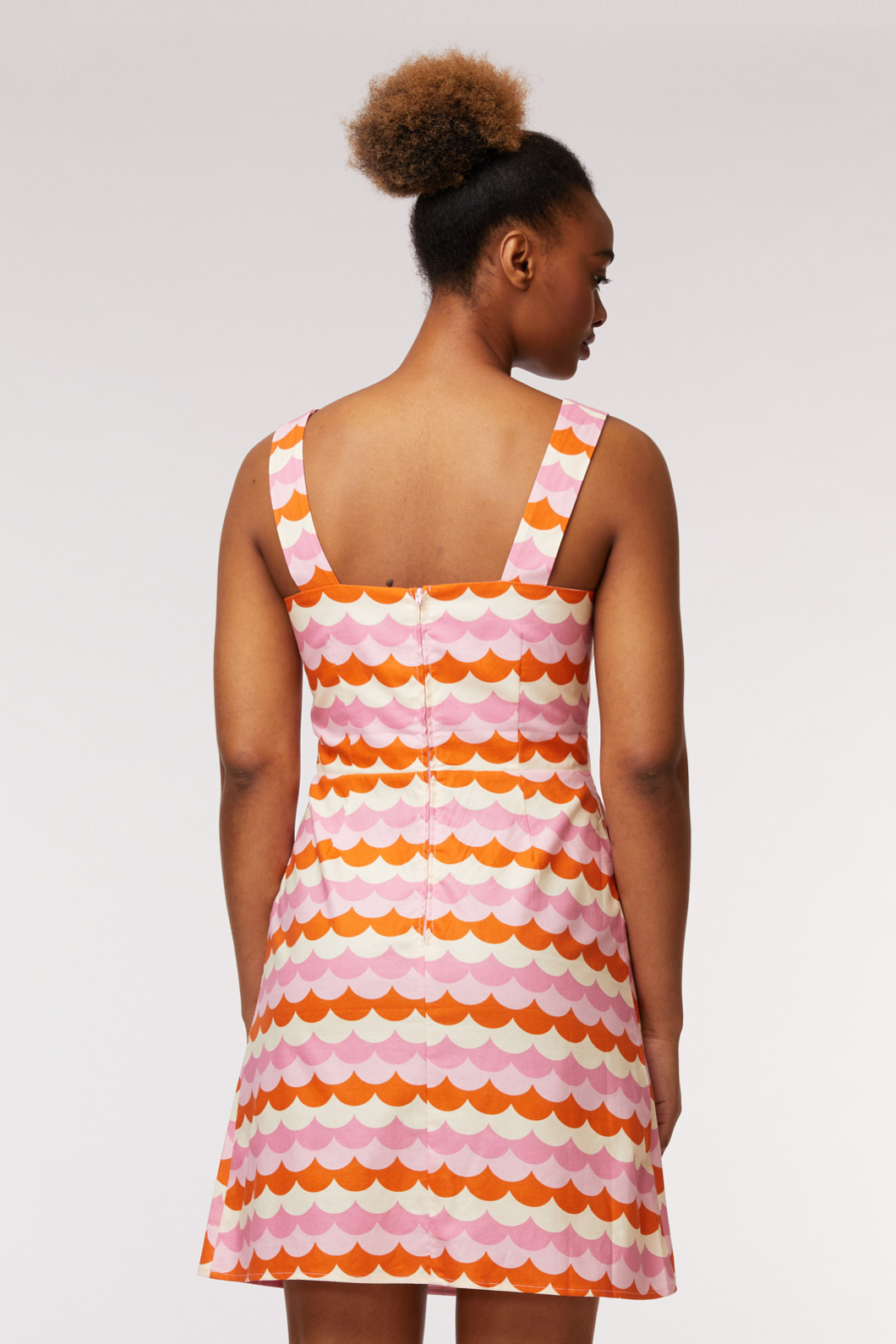 the nour midi dress Staud Neva Mother Of Pearl Button Knit Midi Dress