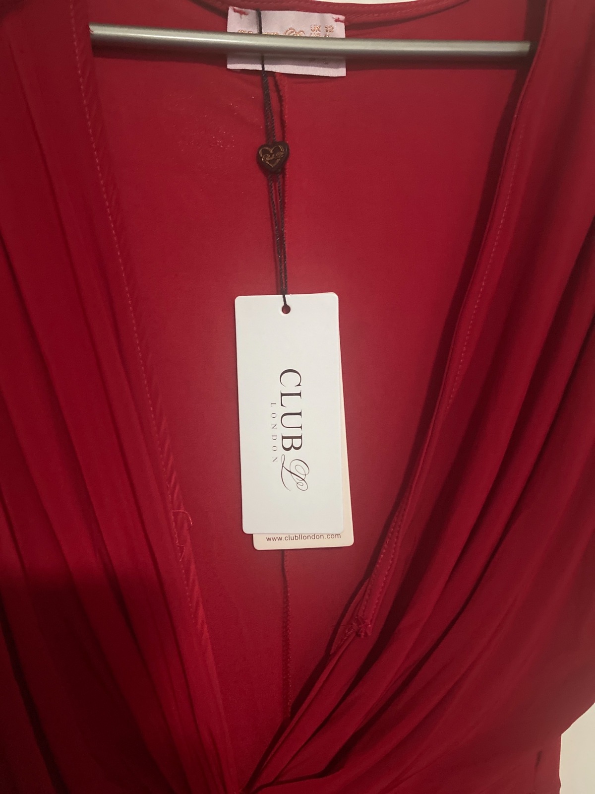 Red dress Size 12 BNWT 