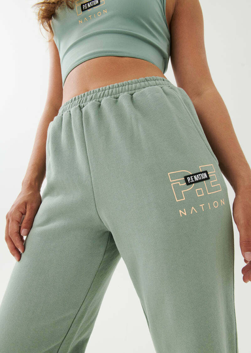 GRAND STAND TRACKPANT IN ICEBERG GREEN