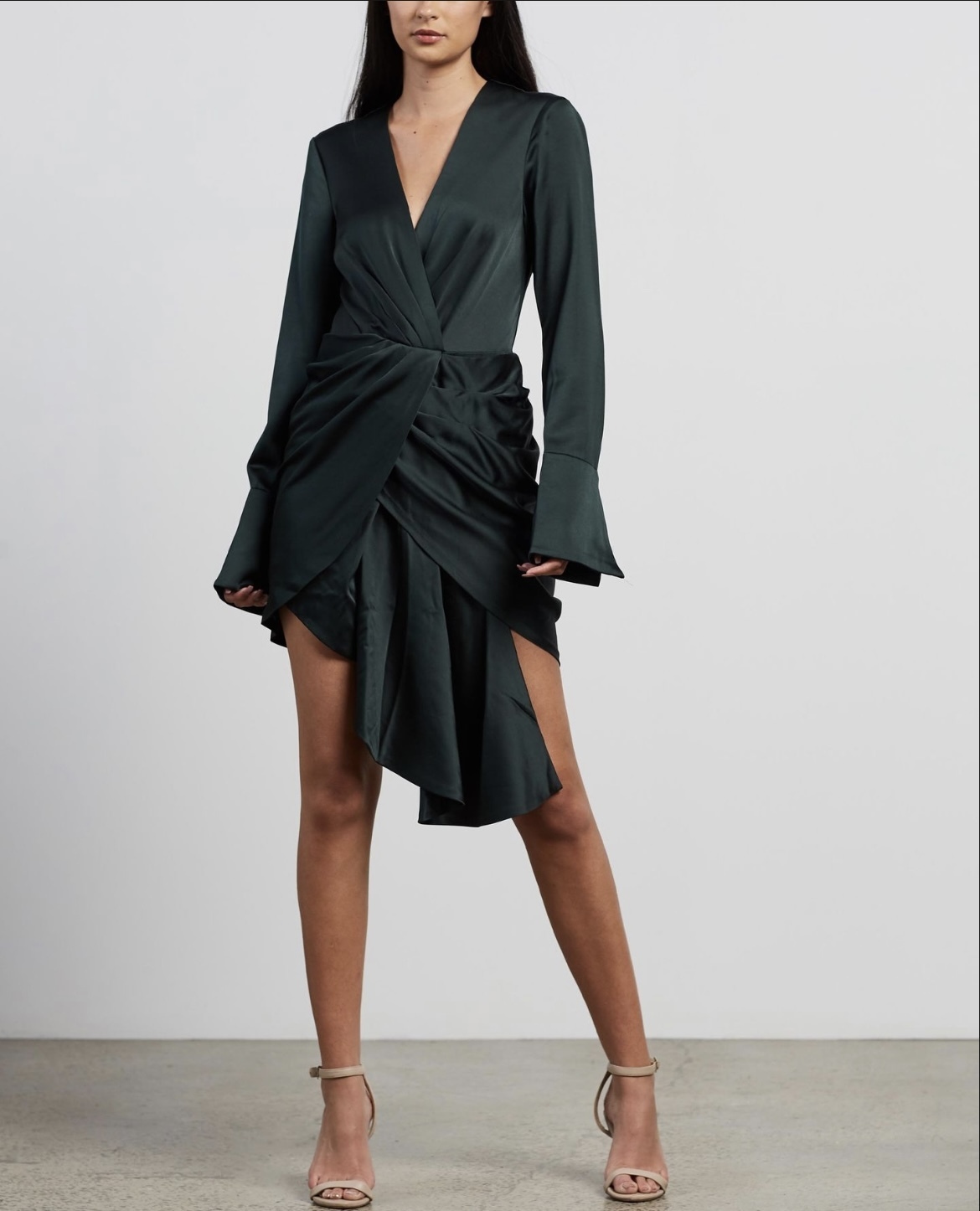 Dahlia Dress in Deep Pine Size 10