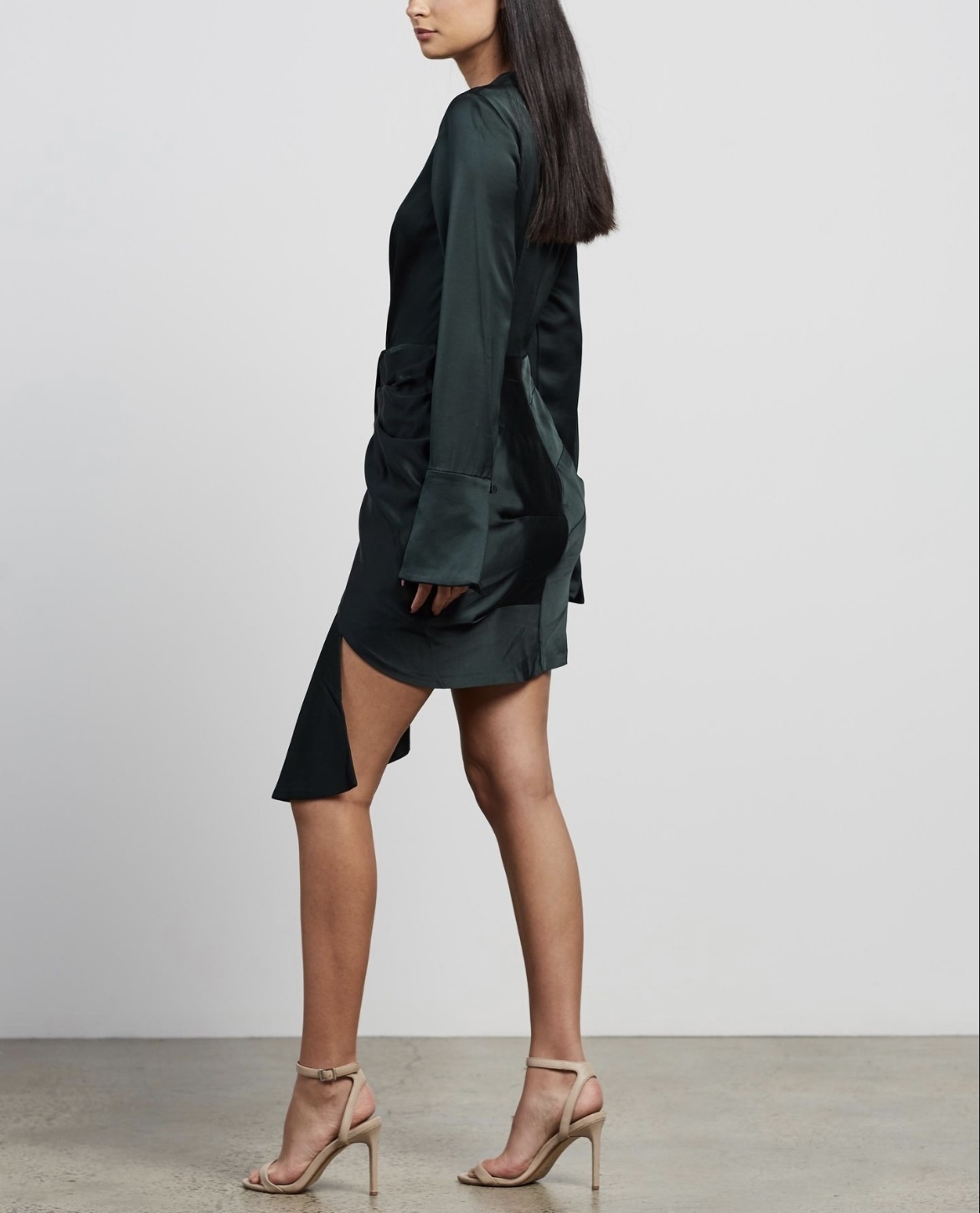 Dahlia Dress in Deep Pine Size 10