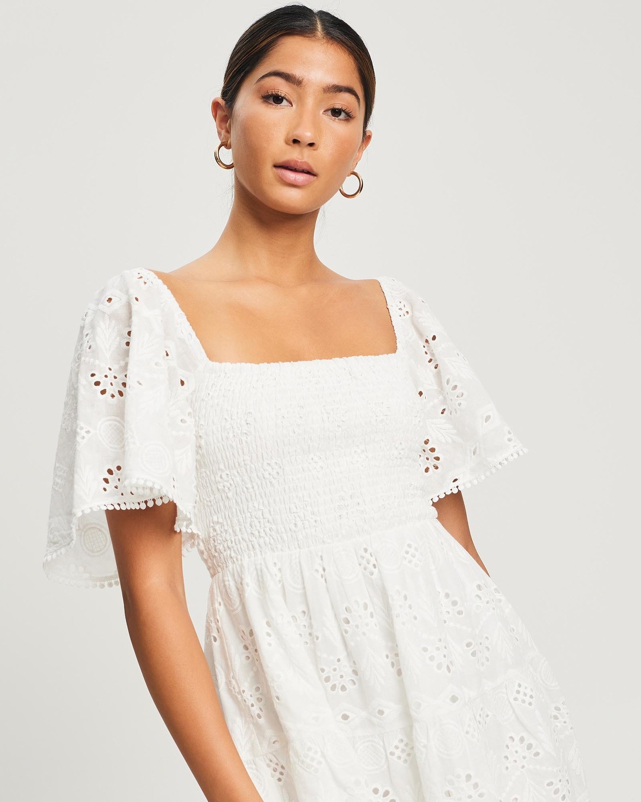 Eden Shirred Dress