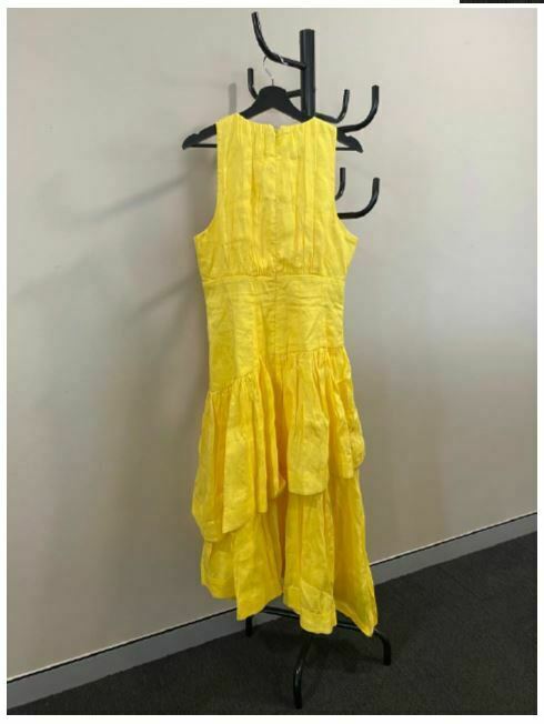 aje caliente cut out dress Aje - Caliente Tiered Cut Out Dress