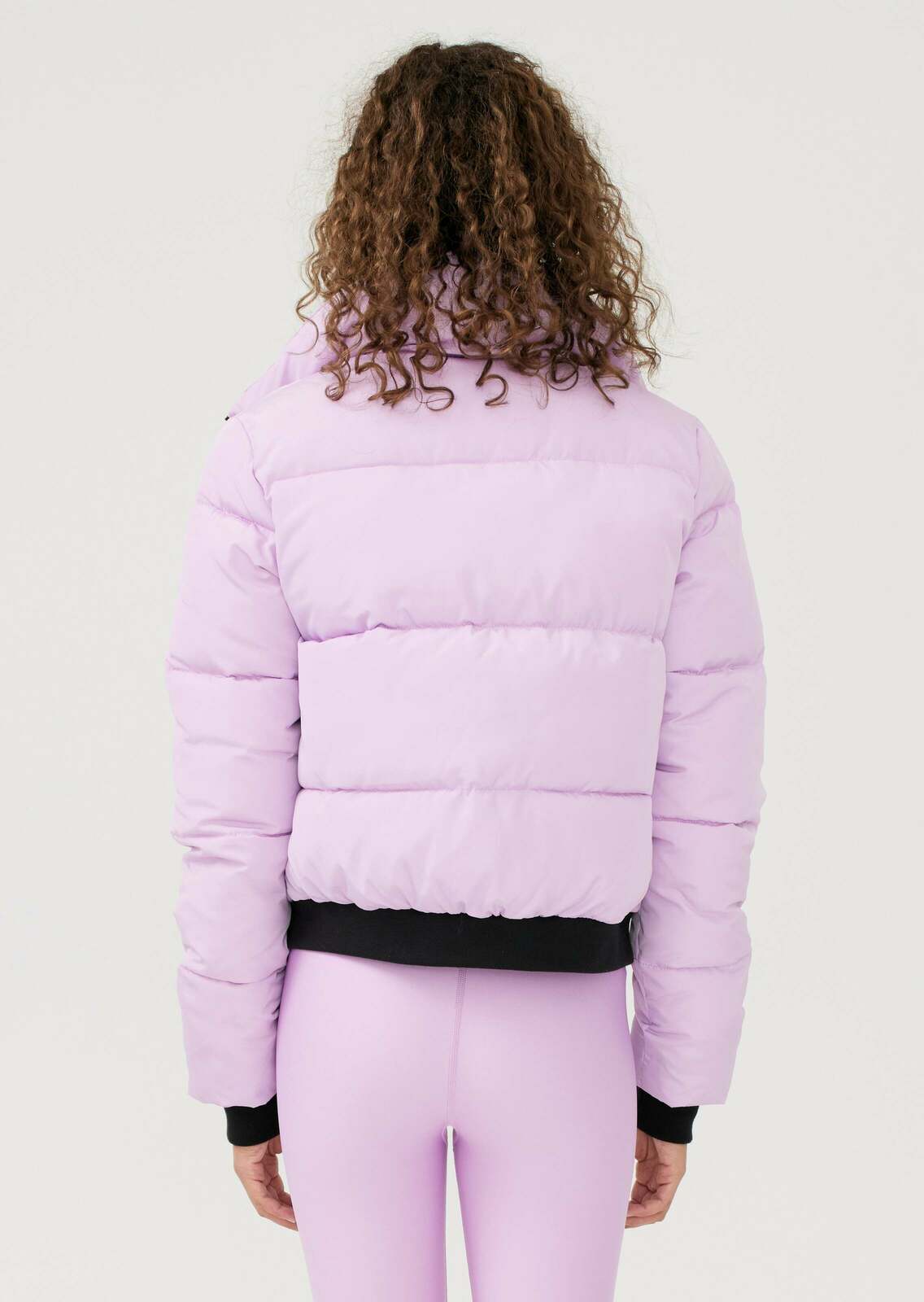 RAMP RUN PUFFER JACKET IN SOFT PURPLE