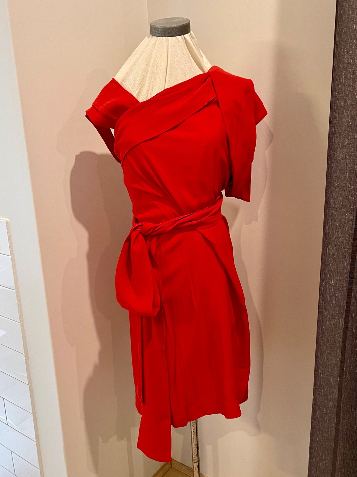 Vivienne Westwood Anglomania Red Pisces Dress Size 8 - AirRobe