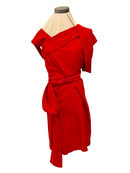 Vivienne Westwood Anglomania Red Pisces Dress Size 8 - AirRobe