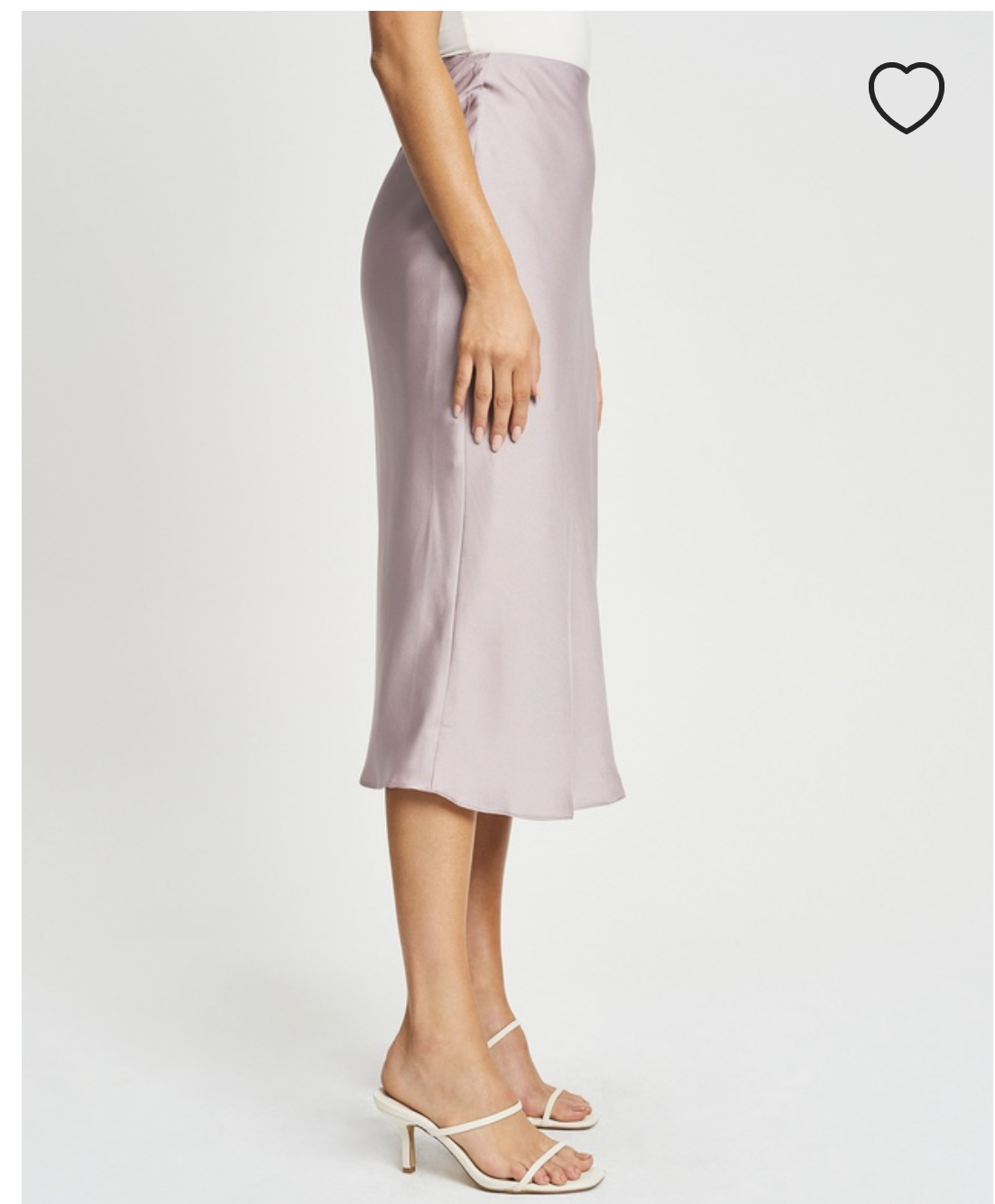 Merrie Slip Midi Skirt - Size 8