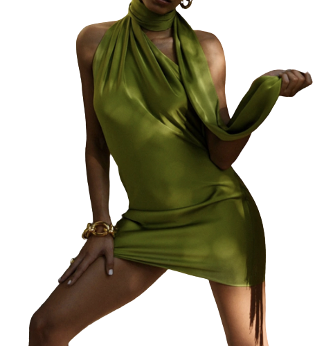 green emerald velvet dress Rat and BOA Serafia Dress main image 0