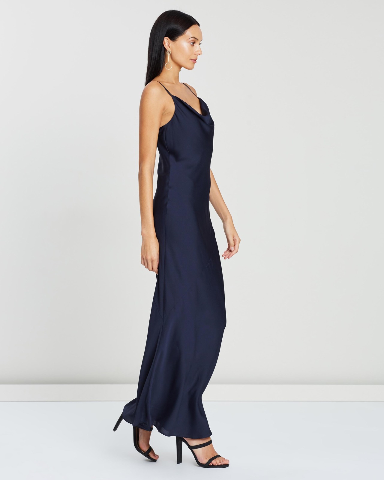 Luxe Bias Cowl Slip Dress