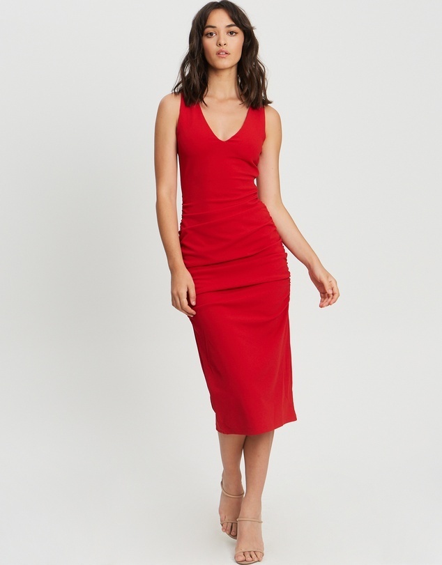 Neila Ruched Dress Size 8