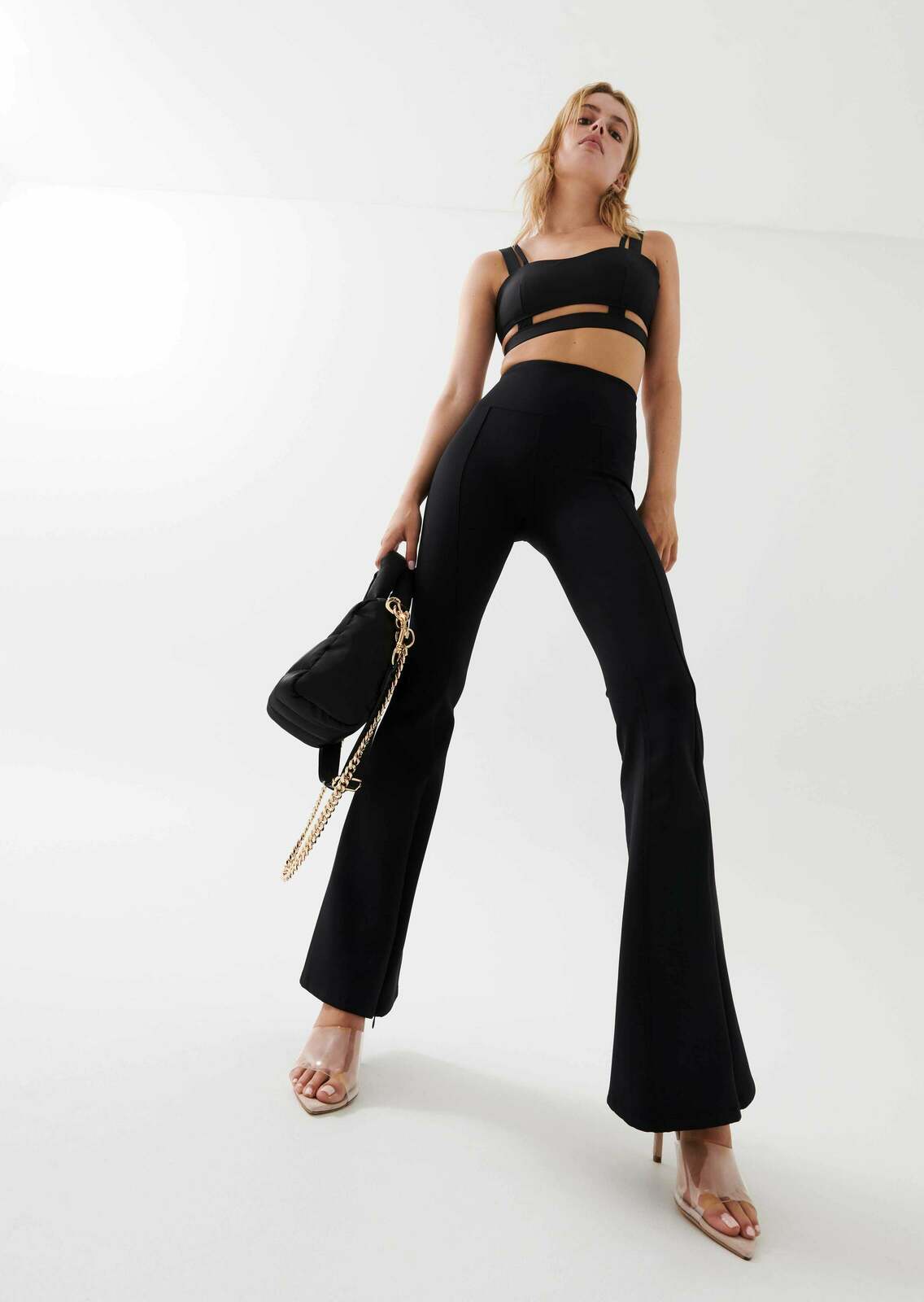BACK STOP PANT IN BLACK