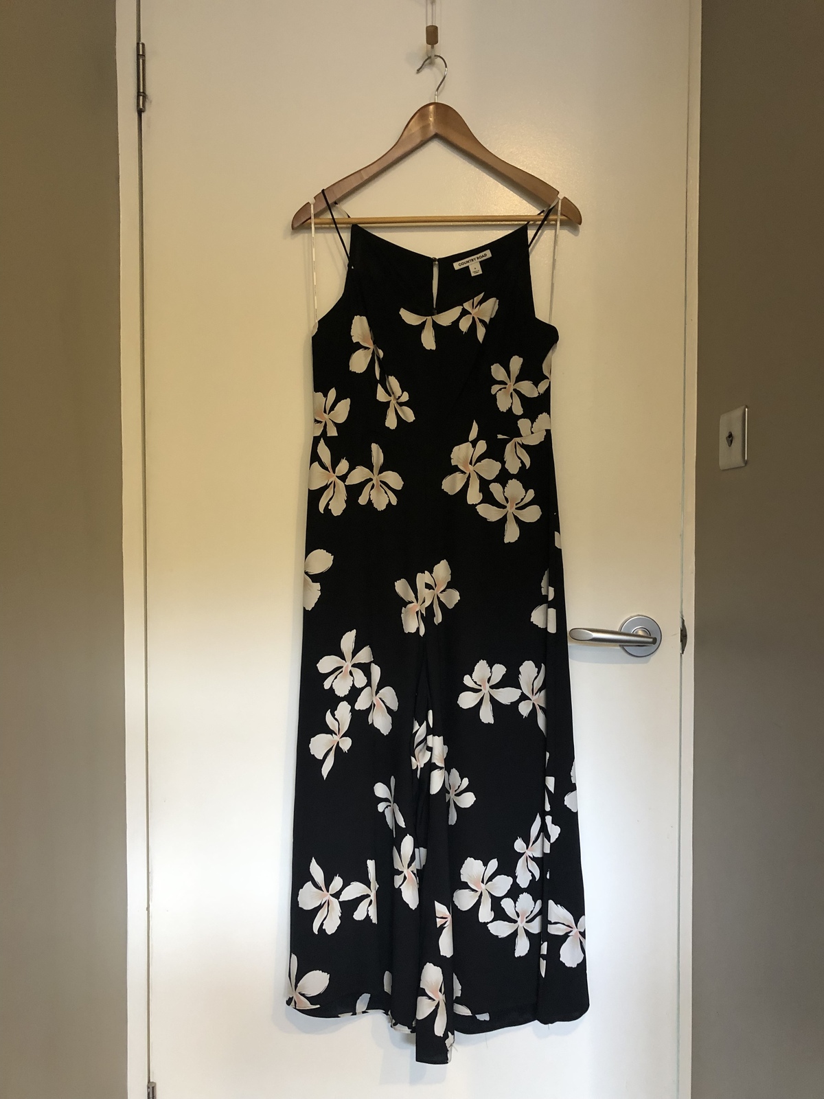 Hibiscus Floral Jumpsuit Size 8