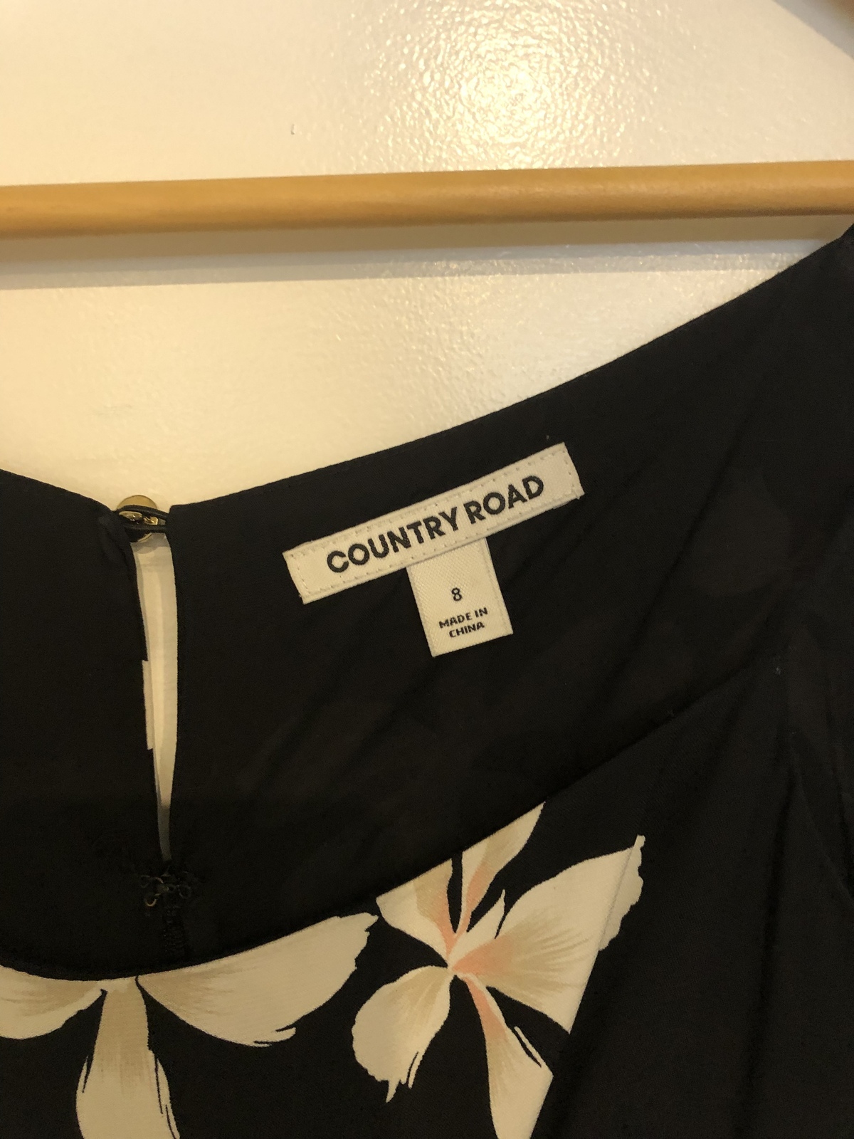 Hibiscus Floral Jumpsuit Size 8