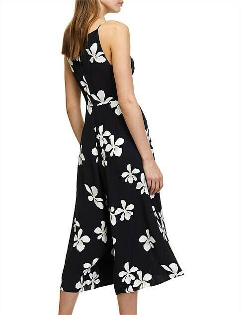 Hibiscus Floral Jumpsuit Size 8