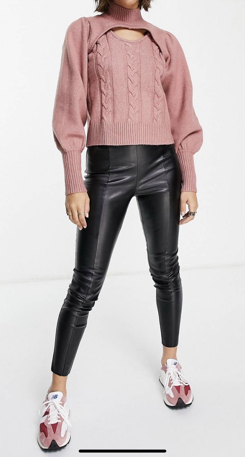 Cut Out Knit Jumper Size 6