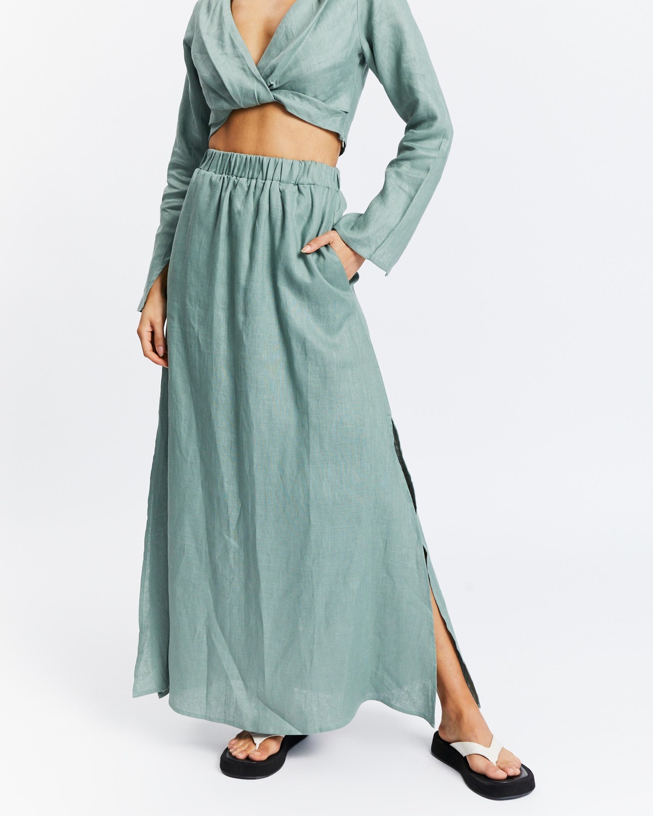Split Maxi Skirt