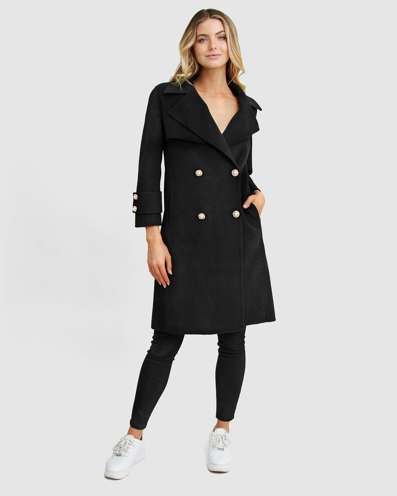 Endless Attention Wool Coat