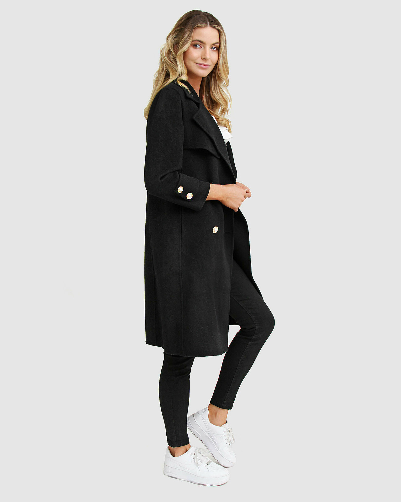 Endless Attention Wool Coat