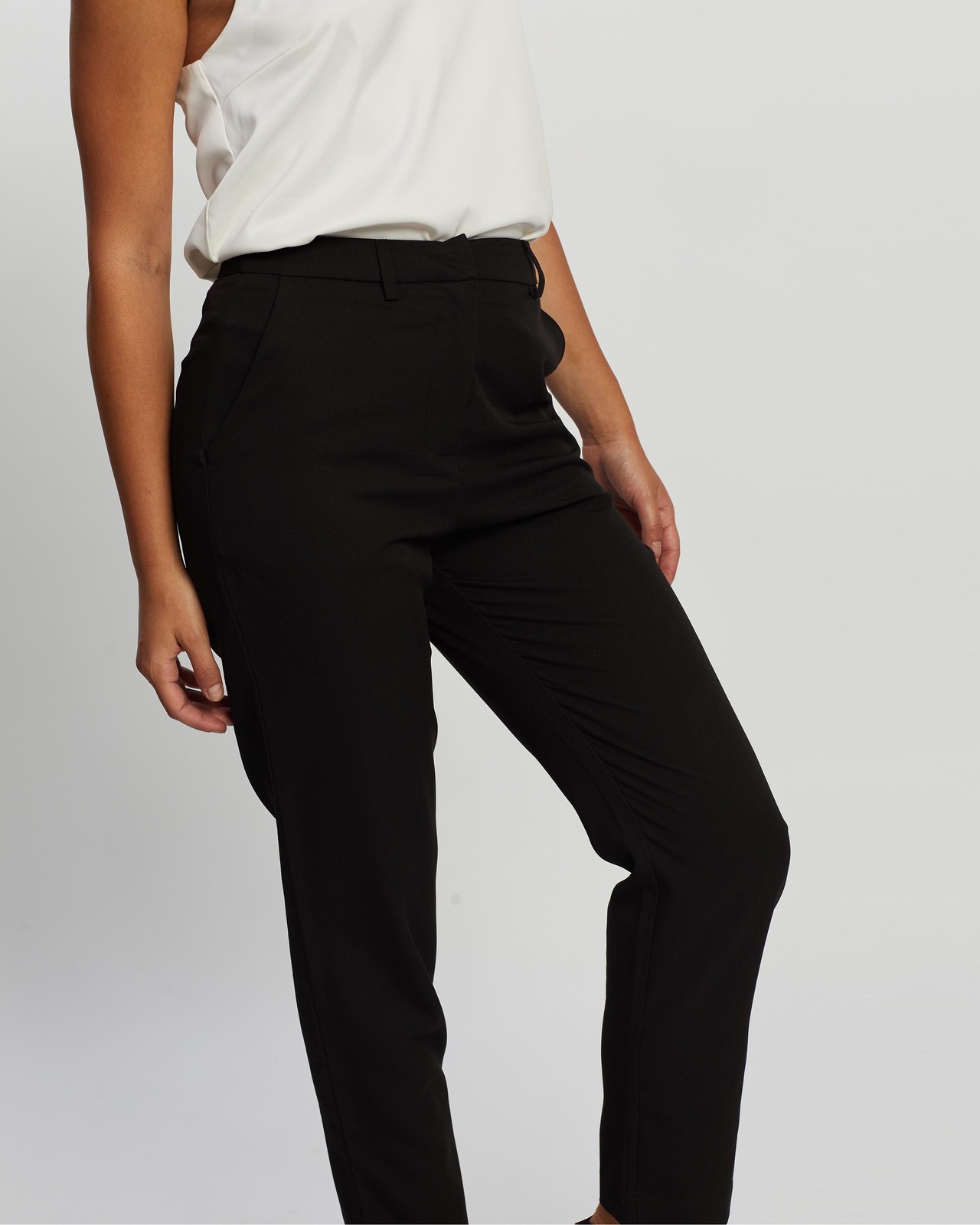Ankle Grazer Recycled Polyester Pants