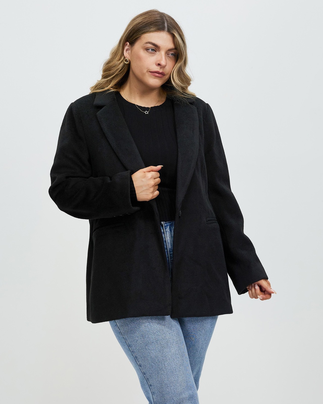 Sharon Wool Blend Blazer