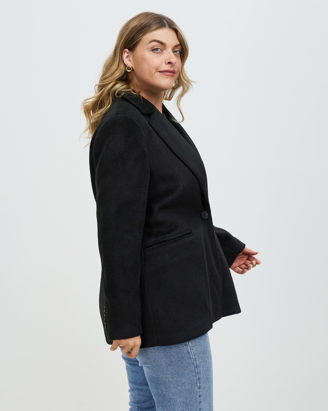 Sharon Wool Blend Blazer