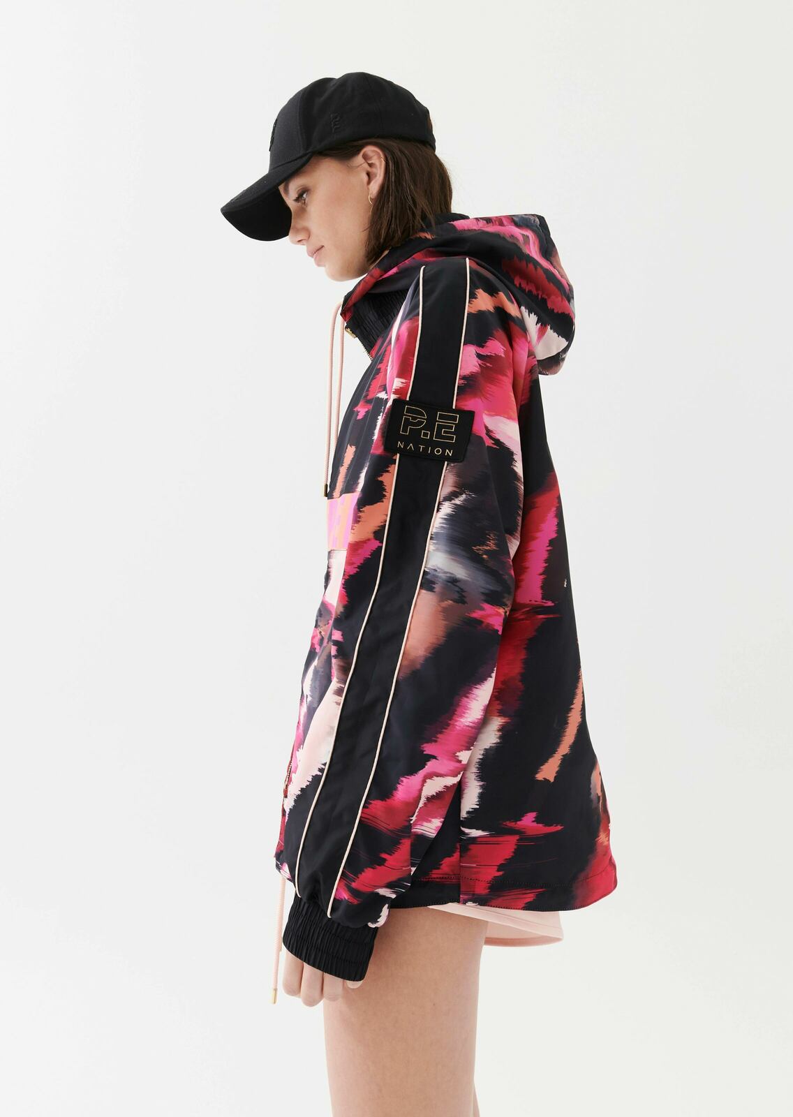 MAN DOWN REVERSIBLE JACKET IN PERSIMMON