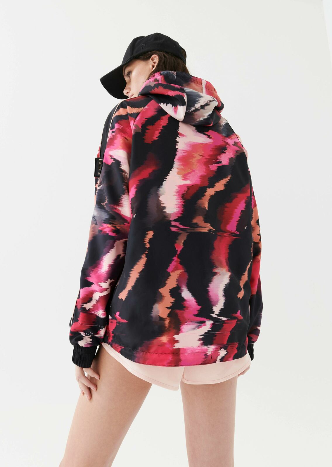 MAN DOWN REVERSIBLE JACKET IN PERSIMMON