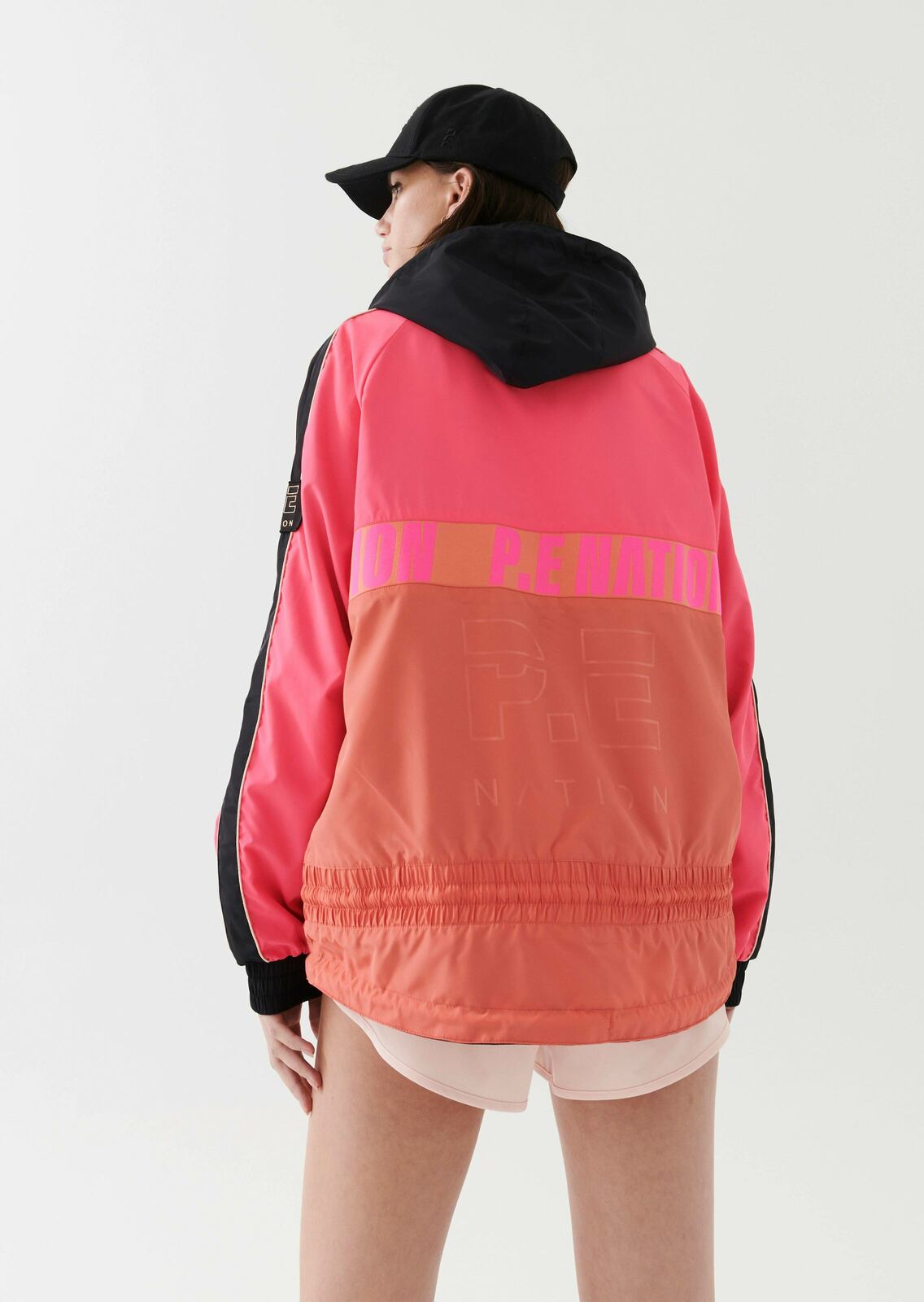 MAN DOWN REVERSIBLE JACKET IN PERSIMMON
