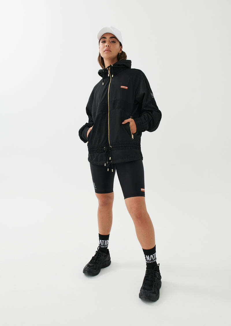 P.E Nation ENDURANCE MAN DOWN JACKET IN BLACK AirRobe