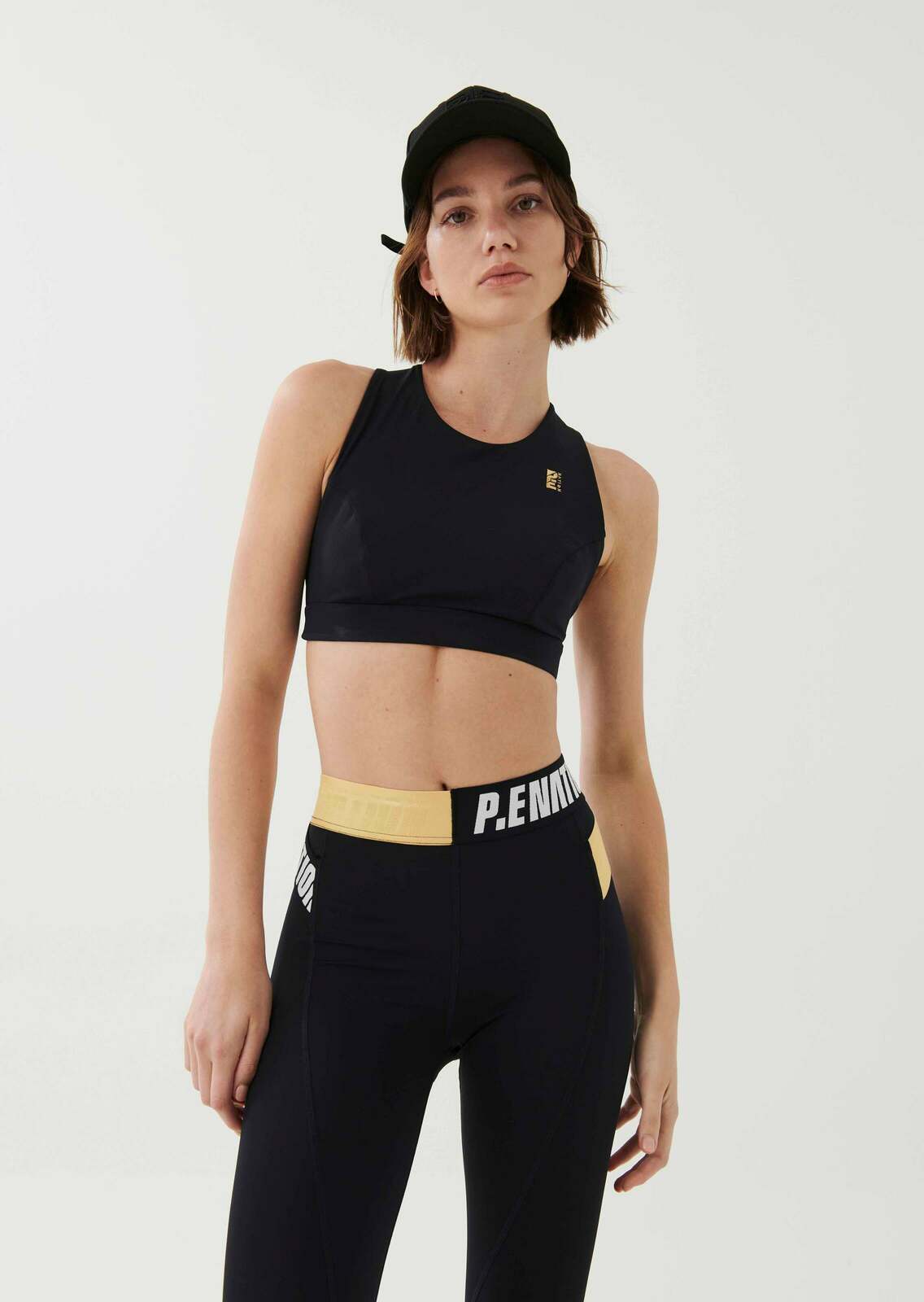 BACKSWING SPORTS BRA IN BLACK