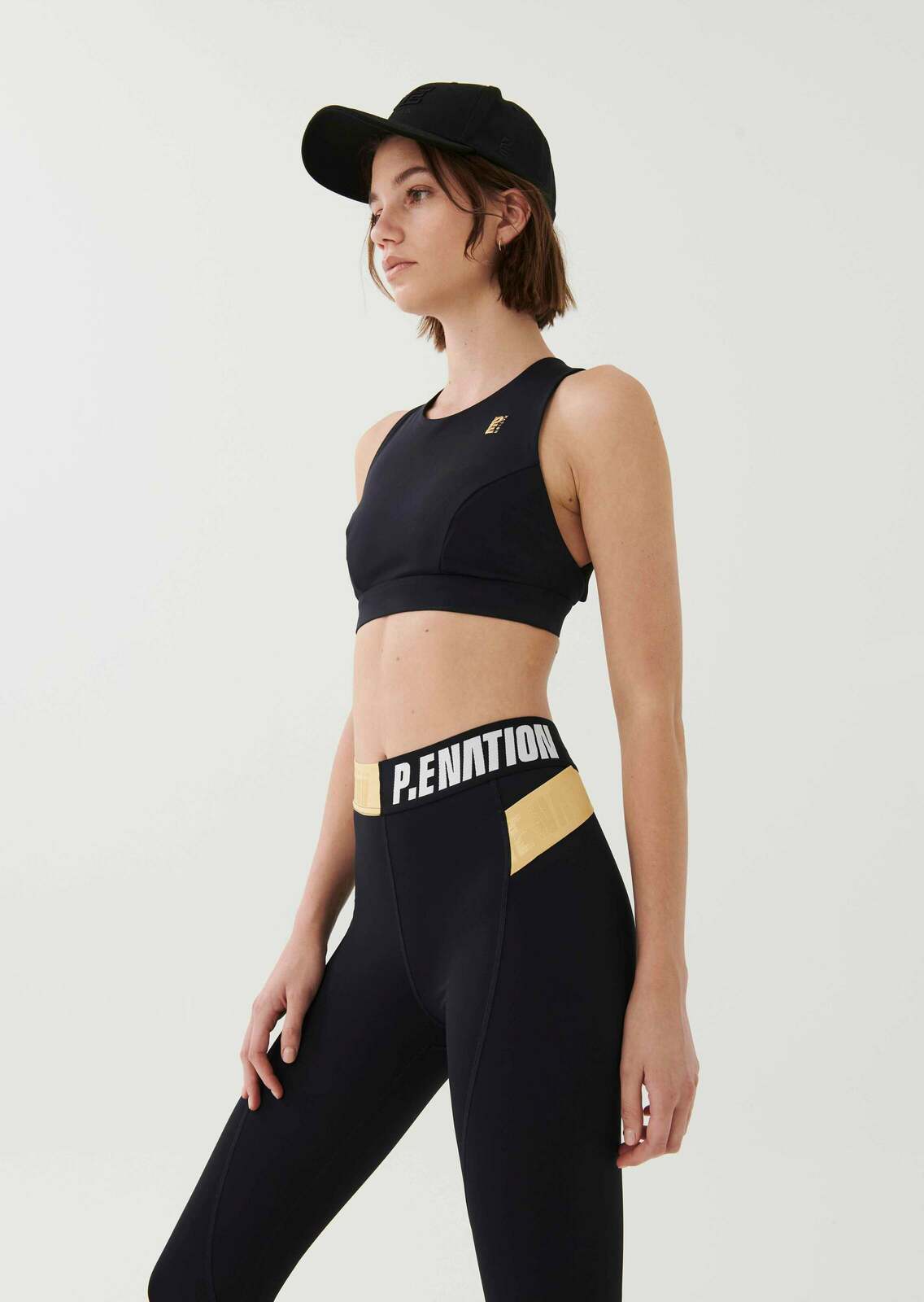 BACKSWING SPORTS BRA IN BLACK