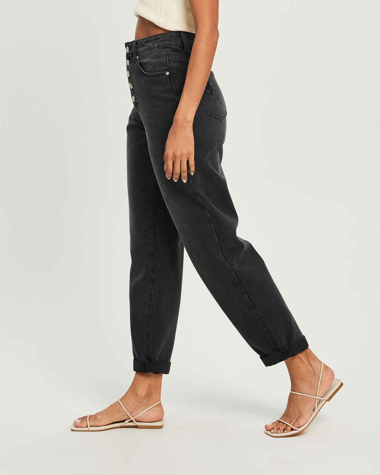 Zoe Turn Up Jean