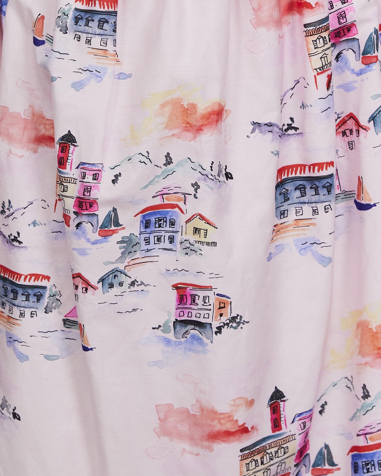 Canaletto Long Sleeve Mini Dress