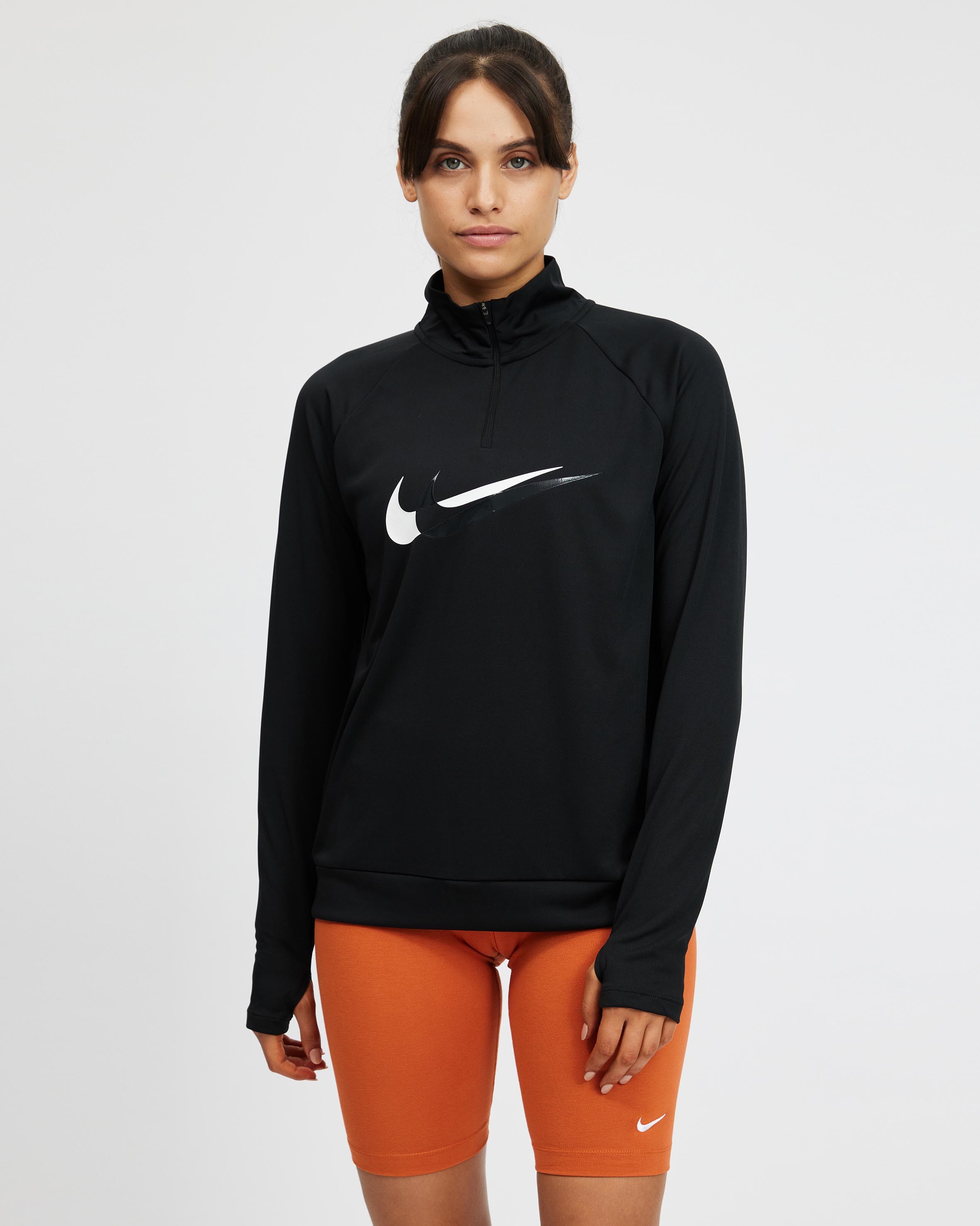 nike glam midlayer long sleeve top