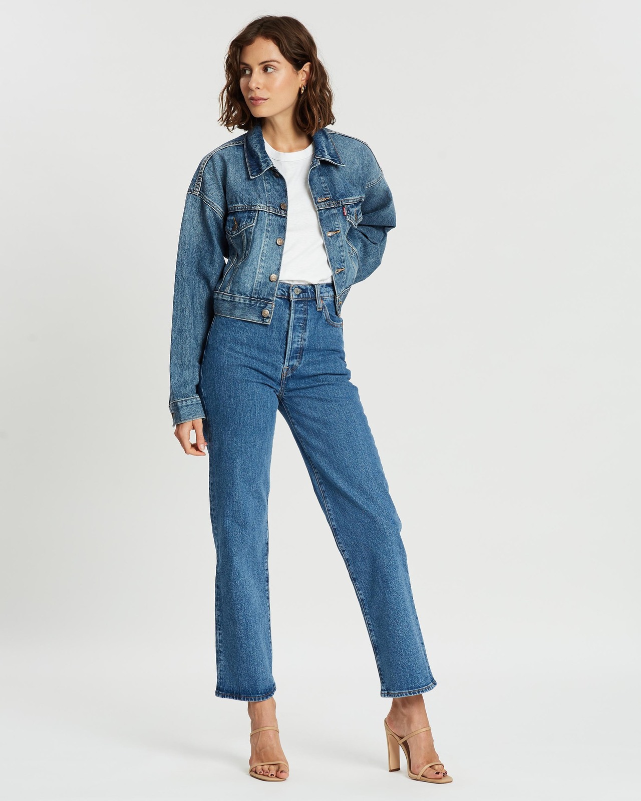 Ribcage Straight Ankle Jeans