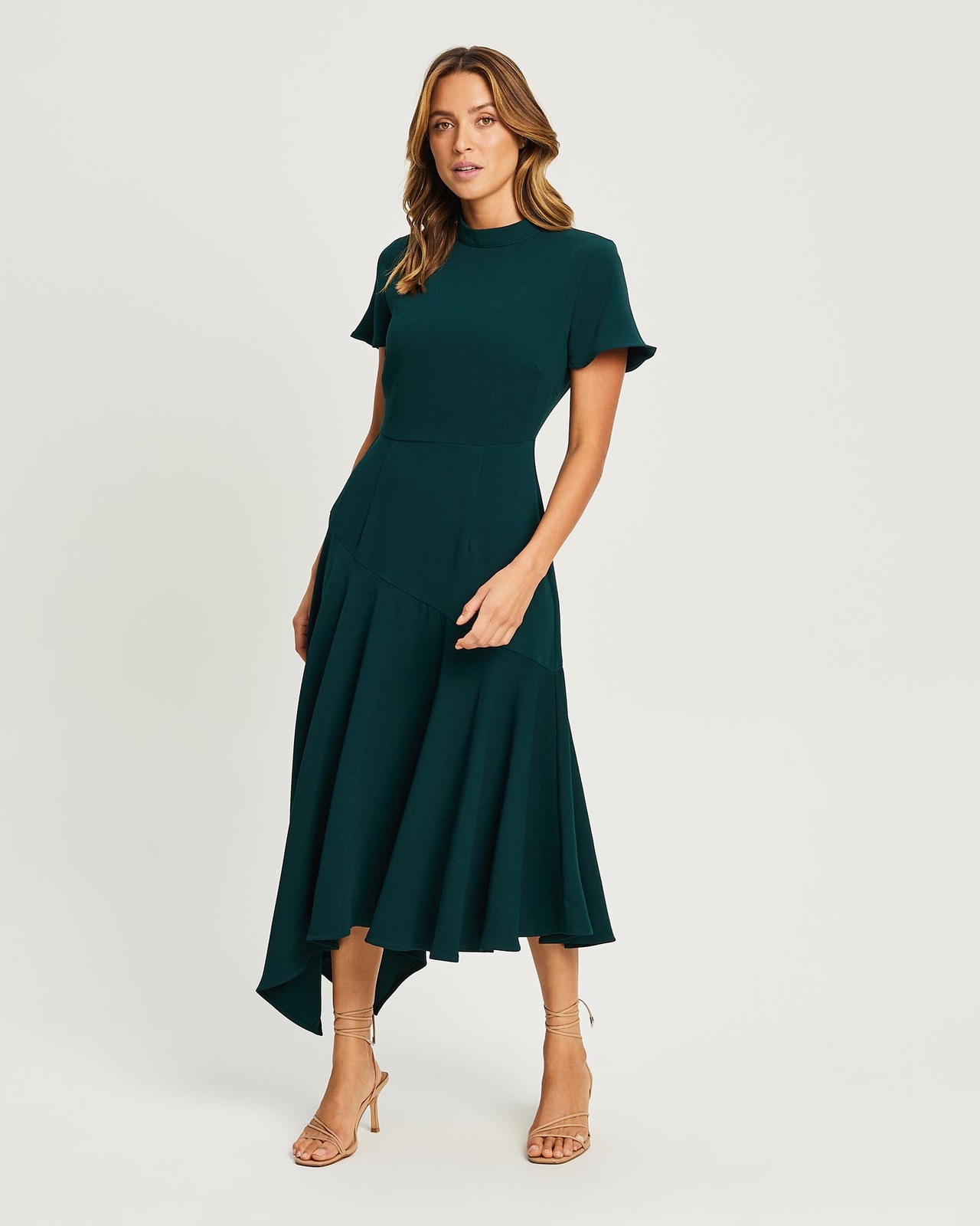 Zariah Midi Dress Size 14 BNWT