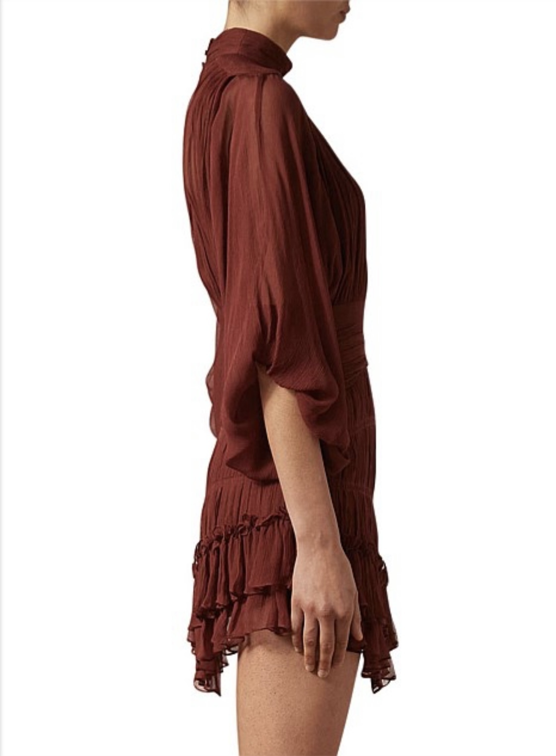 Safira Long Sleeve Mini Dress Size 12