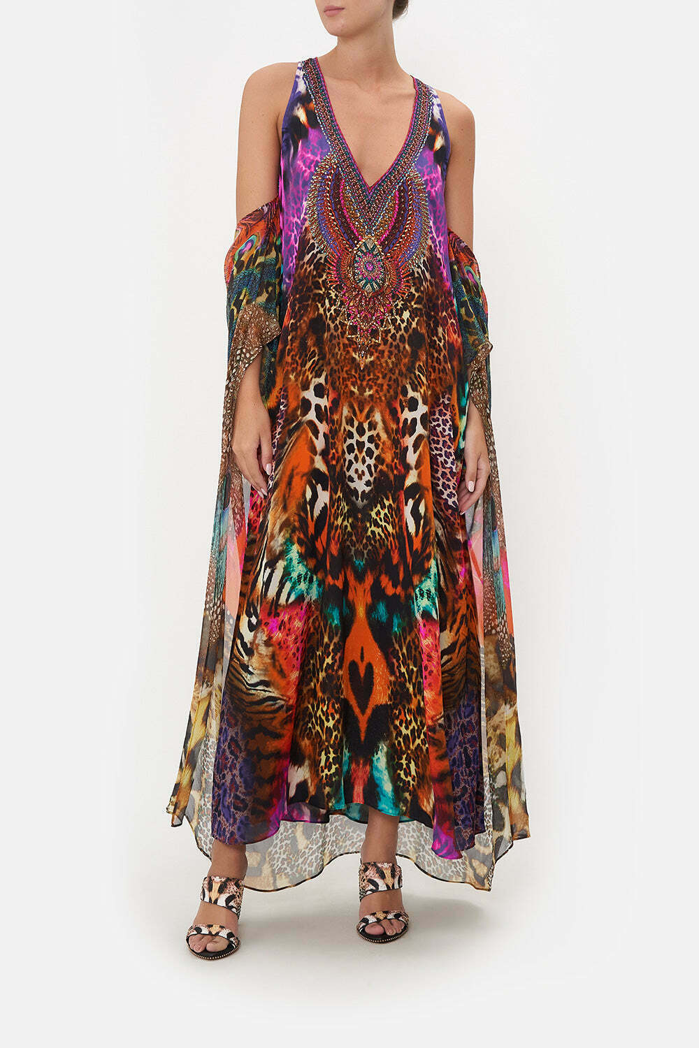 SCOOP BACK HEM DRESS SURREALIST SUSPENSION