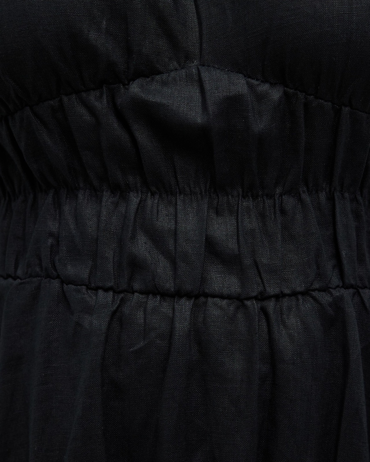 Tiered Linen Midi Dress Size 6 BNWT