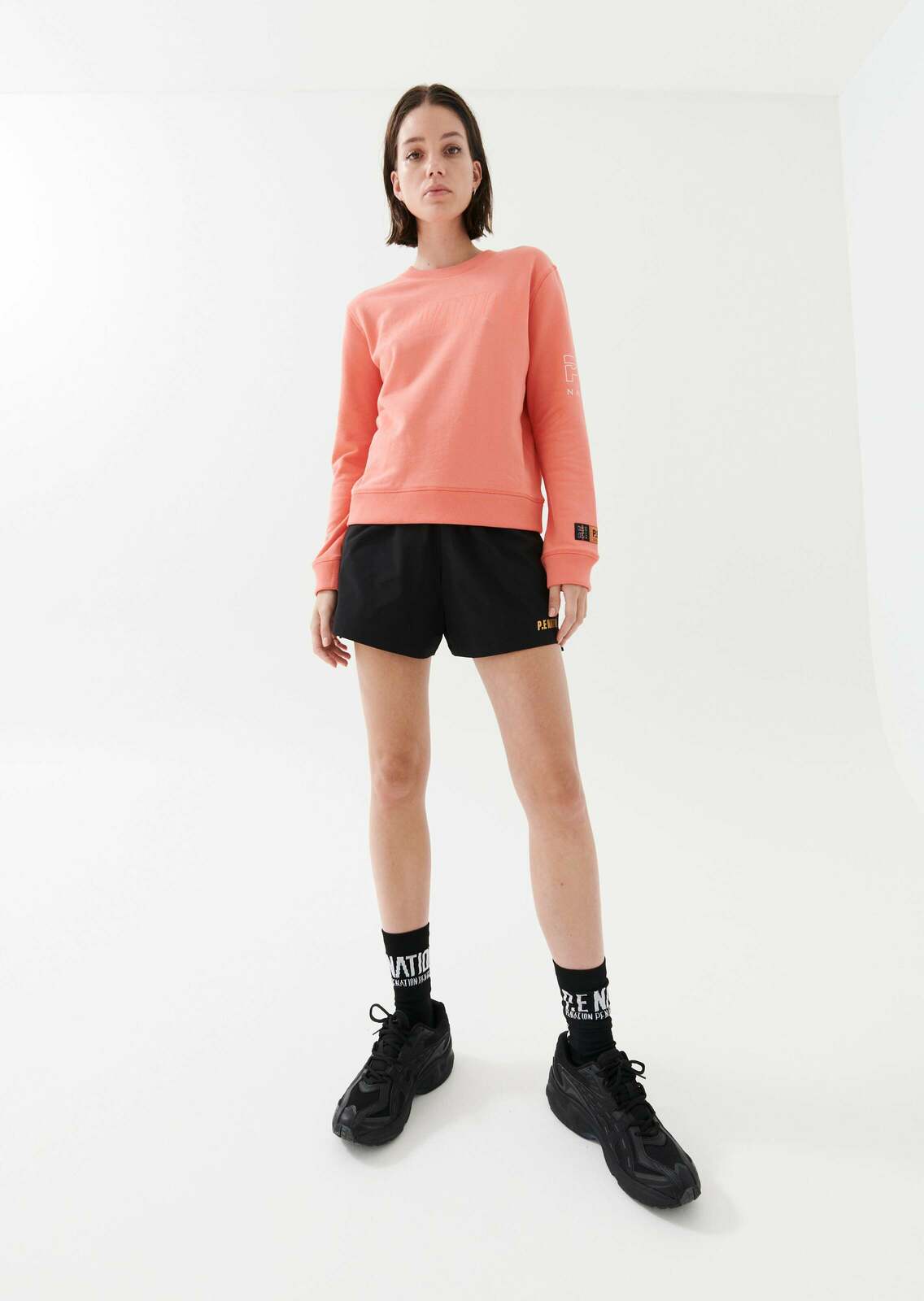 OUTRUN SWEAT IN PERSIMMON