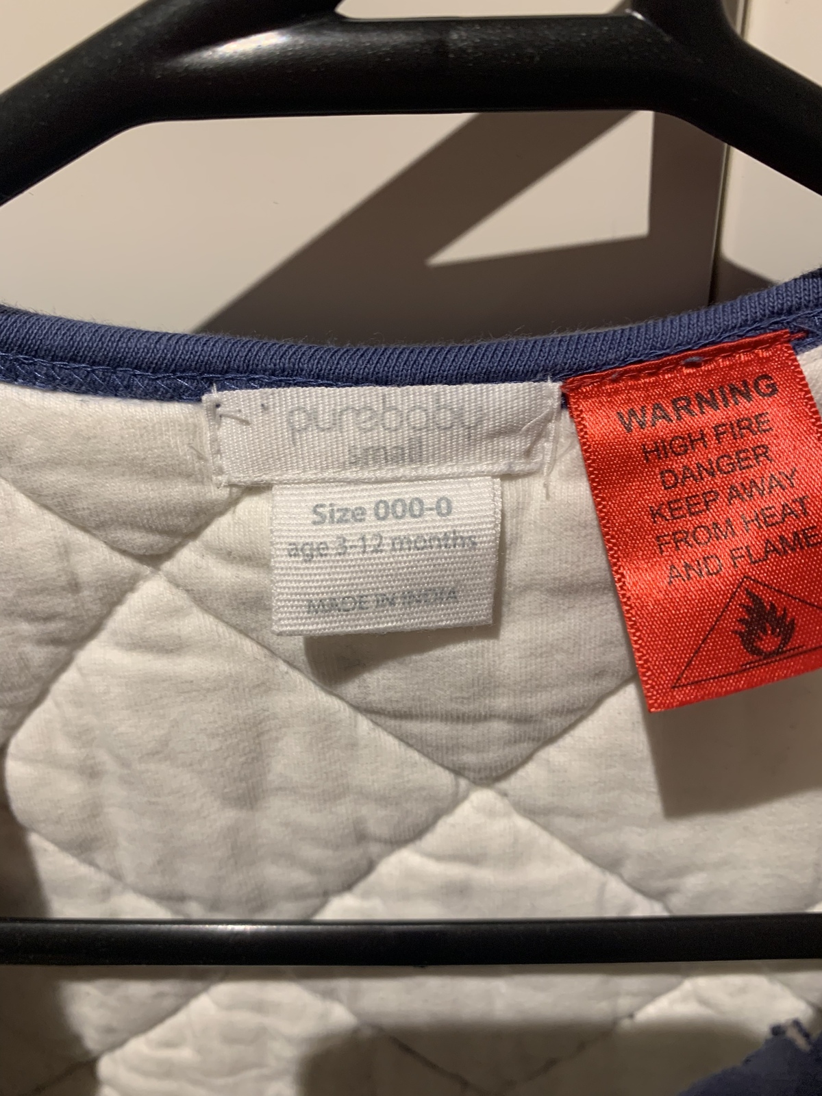 Sleeping bag 3TOG long sleeve Size 000-0 3-12 months