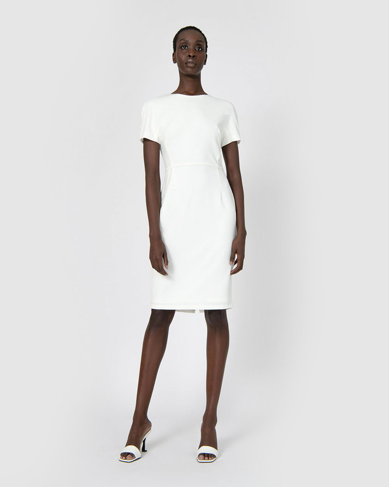 Jennifer Short Sleeve Pencil Dress