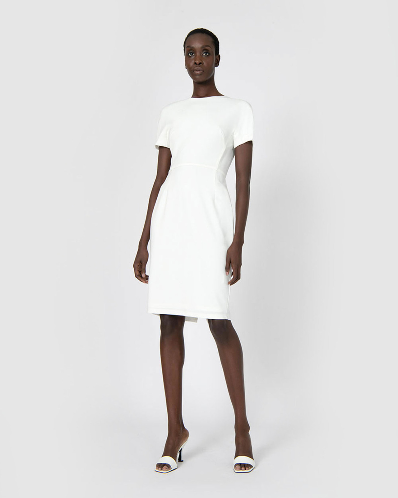 Jennifer Short Sleeve Pencil Dress