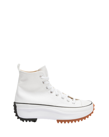 monocolor leather run star hike high top