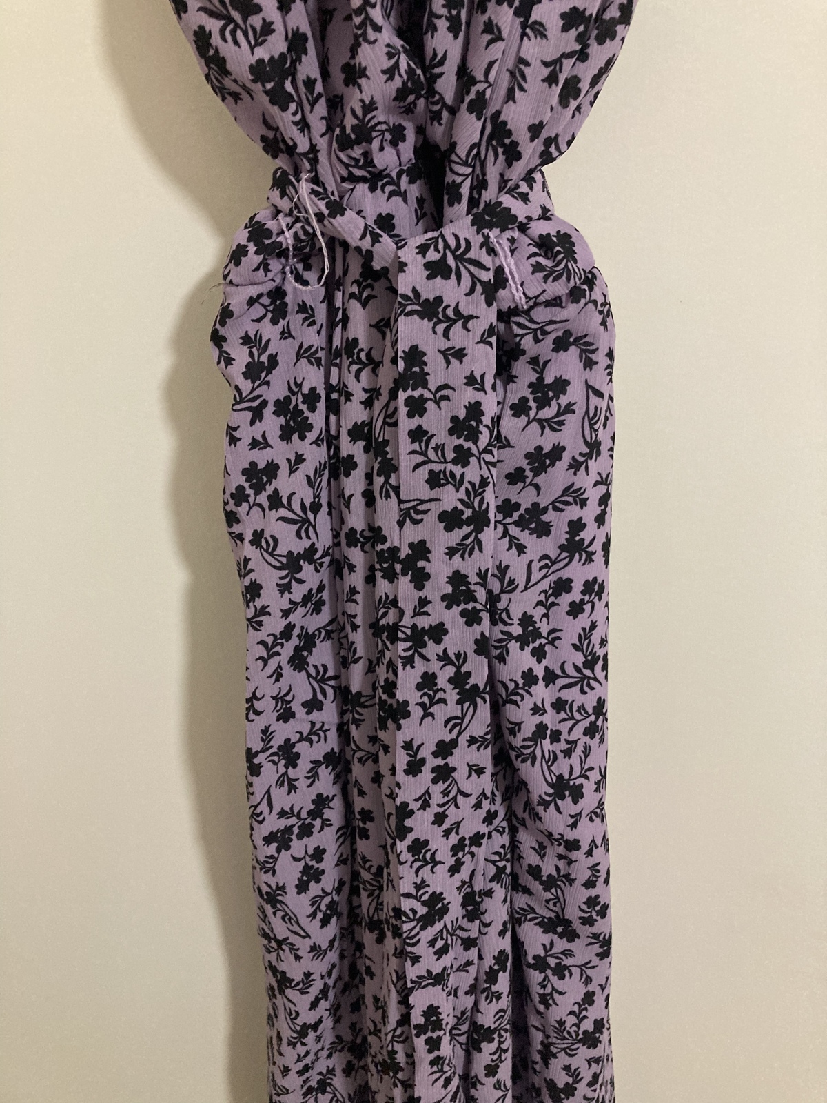 Lilac Carly high neck midi dress Size 8