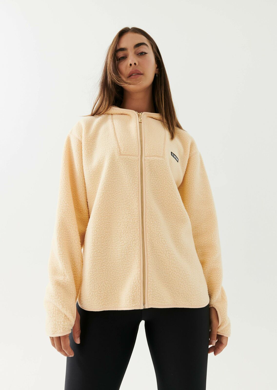 P.E Nation ALIGNMENT JACKET IN GOLDEN SAND AirRobe