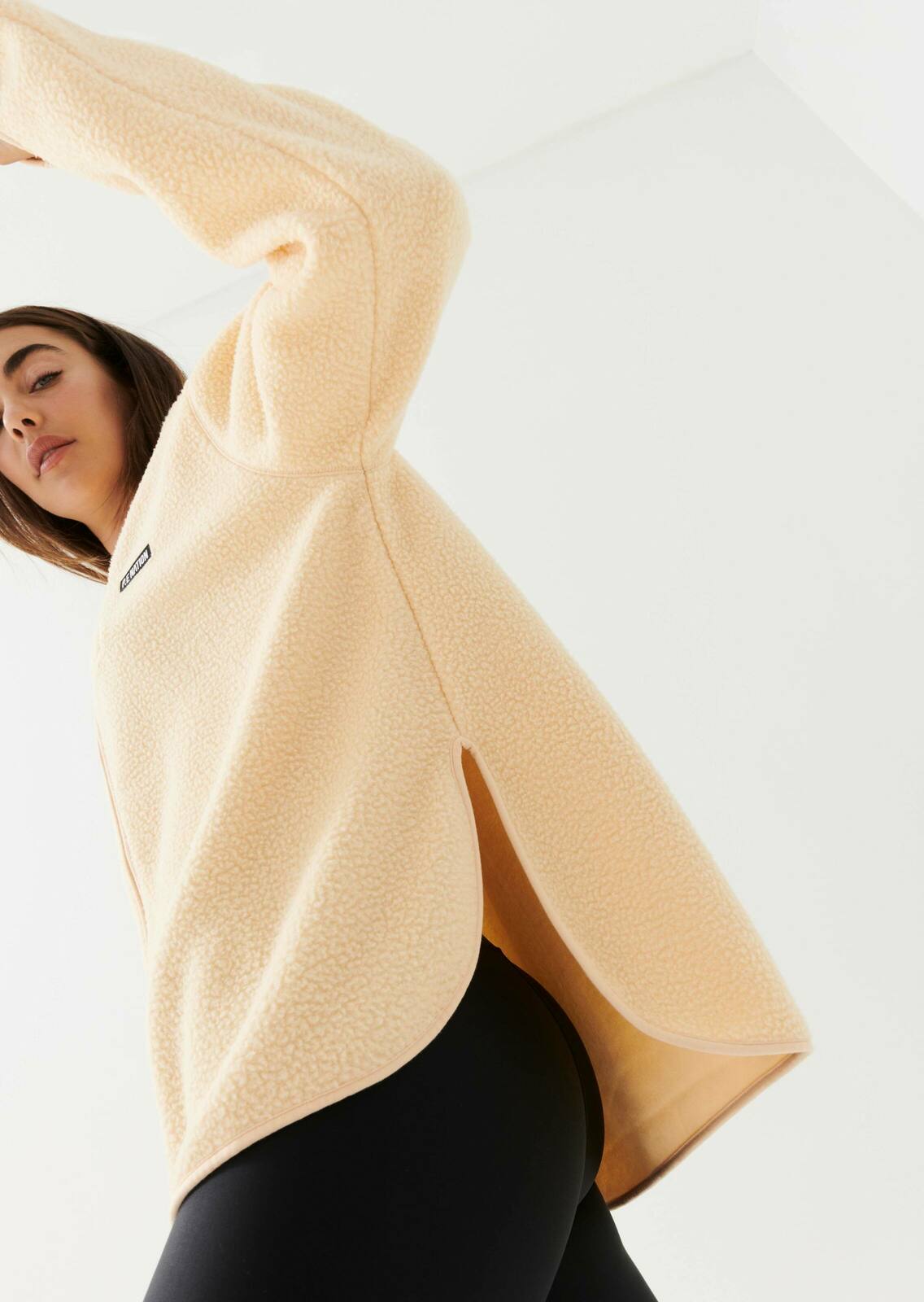 P.E Nation ALIGNMENT JACKET IN GOLDEN SAND AirRobe